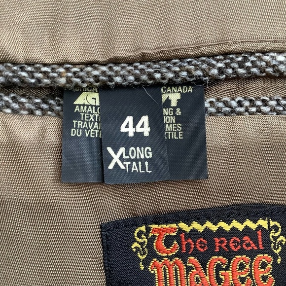 VINTAGE Donegal Tweed Menswear Oversized Blazer - Picture 11 of 16